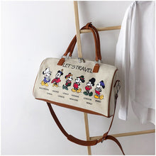 Load image into Gallery viewer, Disney Mickey Mouse New Canvas Travel Bag Portable Storage Bag
