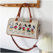 Load image into Gallery viewer, Disney Mickey Mouse New Canvas Travel Bag Portable Storage Bag
