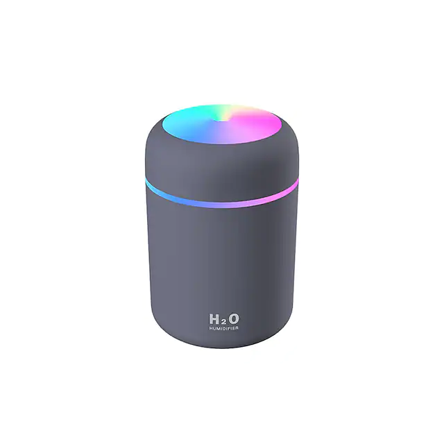 300ml Air Humidifier USB Ultrasonic Aroma Essential Oil Romantic Soft Light Humidifier