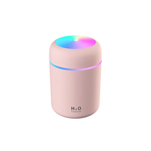 Load image into Gallery viewer, 300ml Air Humidifier USB Ultrasonic Aroma Essential Oil Romantic Soft Light Humidifier
