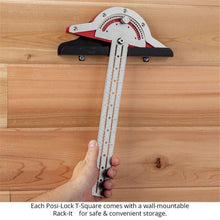 Load image into Gallery viewer, Woodworkers Angle Rule Efficient Protractor Angle Woodworking Ruler Angle Measure Stainless Steel Carpentry Tools
