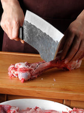 Load image into Gallery viewer, Full Tang Forged Chopping Kitchen Knife
