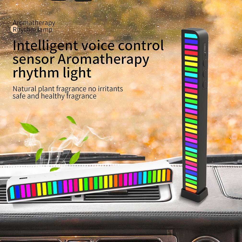 Sound Control Light YD002 Dazzle Light 32 RGB Voice Controlled Music Atmosphere Lamp Rhythm Lamp