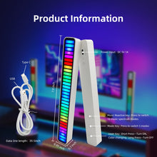 Load image into Gallery viewer, Dazzle Light 32 RGB Voice Controlled Music Atmosphere Lamp Rhythm Lamp
