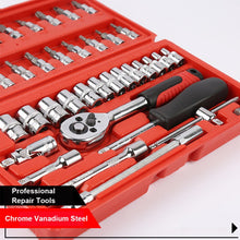 Load image into Gallery viewer, Spanners Socket Set 46Pcs
