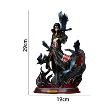 Load image into Gallery viewer, Naruto Shippuden Uchiha Itachi And Crow Collection Model Toy 25cm
