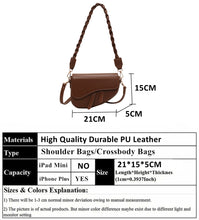 Load image into Gallery viewer, Small Shoulder Bags For Women 2022 Trend Vintage Designer Crossbody Bag
